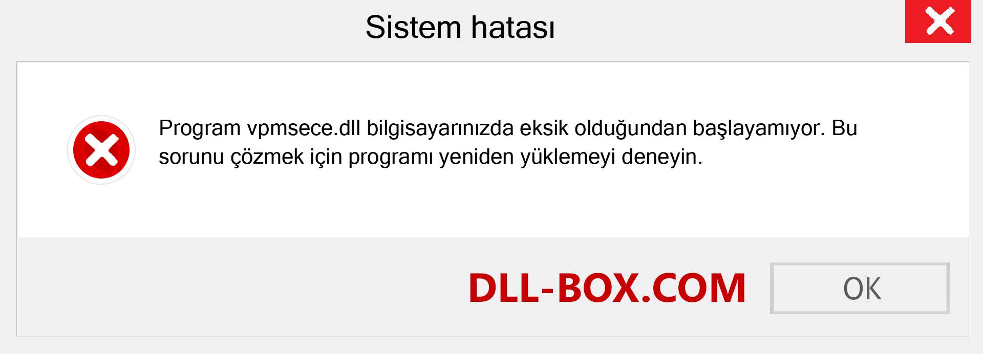 vpmsece.dll dosyası eksik mi? Windows 7, 8, 10 için İndirin - Windows'ta vpmsece dll Eksik Hatasını Düzeltin, fotoğraflar, resimler